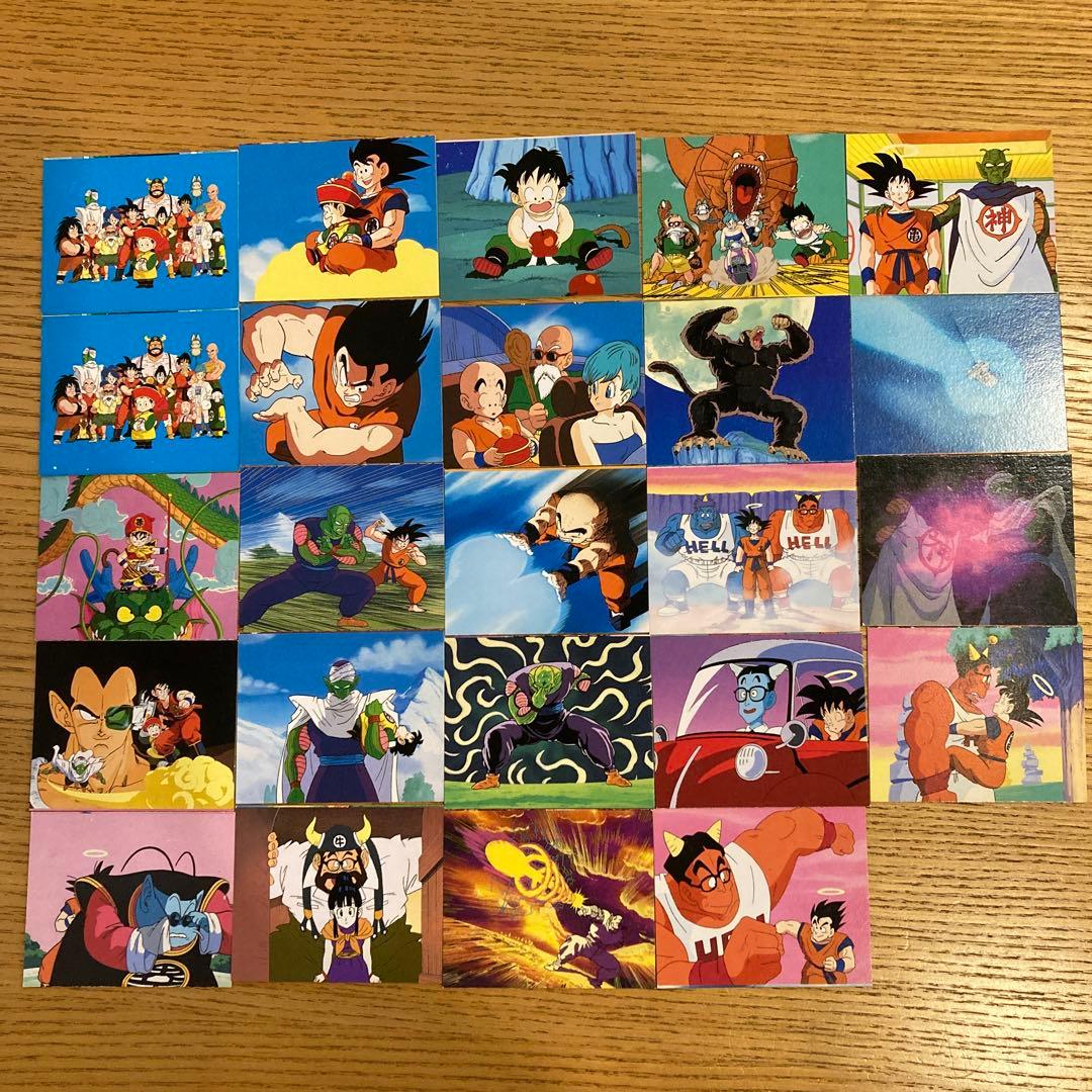 アマダ 1980年代 ドラゴンボールカード39枚セット　激レア当たりカードあり