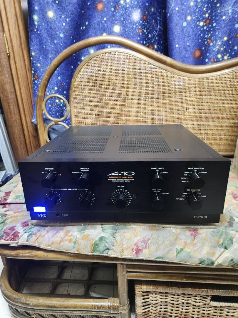 伝説！極上品フルレストア済！完動超美品！NECプリメインアンプA-10TYPEⅢ