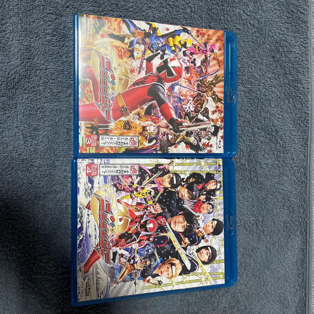 手裏剣戦隊ニンニンジャー Blu-ray 初回全4巻