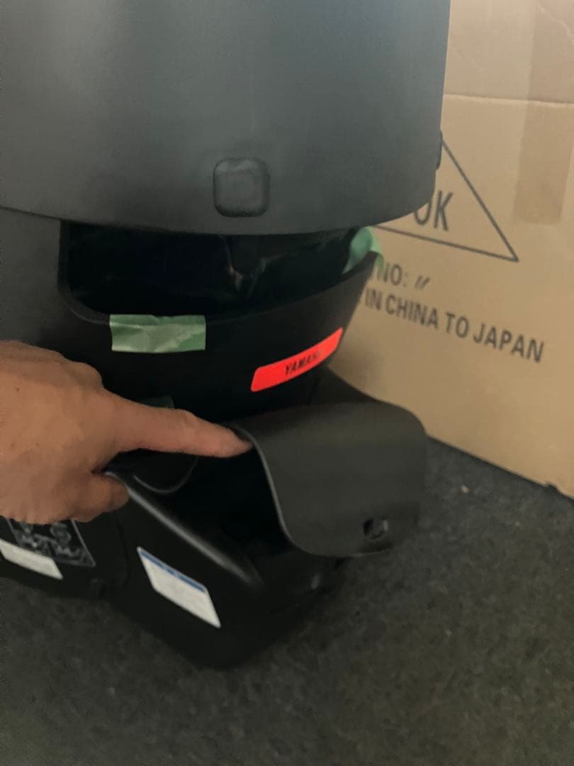 YAMAHA 自転車用チャイルドシート ブラック RBC-018DX（後ろ用）