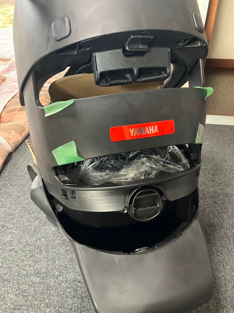 YAMAHA 自転車用チャイルドシート ブラック RBC-018DX（後ろ用）