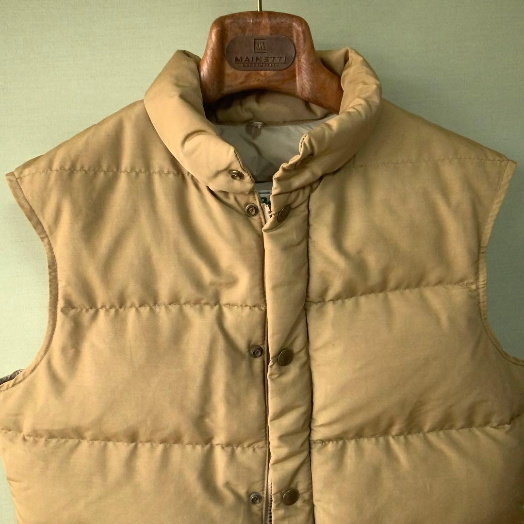 美品 L.L.Bean エルエルビーン ダウンベストS 米国製 日本サイズM程度