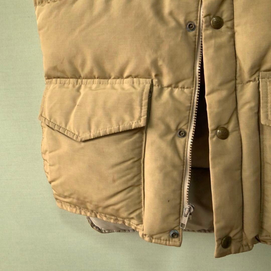 美品 L.L.Bean エルエルビーン ダウンベストS 米国製 日本サイズM程度