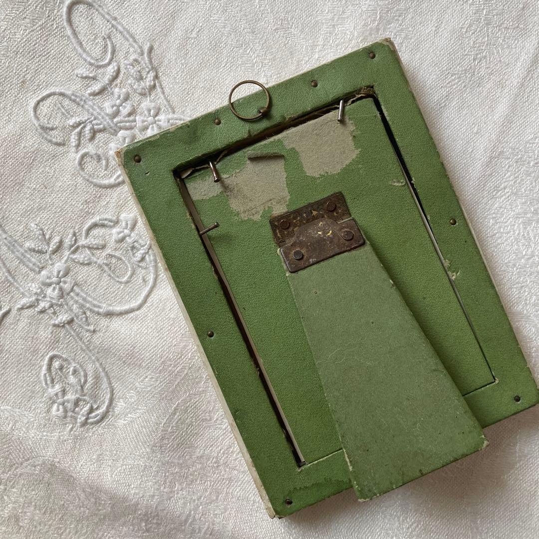 ♪フランスアンティーク　金の装飾が素敵なフォトフレーム 写真立て