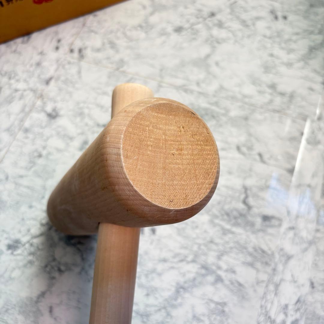 一度のみの使用✨臼・杵セット　ミニうす　一升用　木製　天然木　餅つき