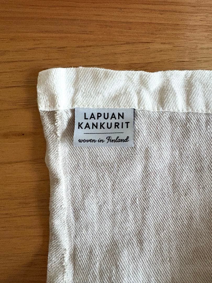 LAPUAN KANKURIT リネンブランケット ホワイト
