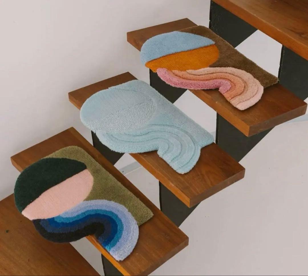 STUDIO THE BLUE BOY Mini Wavy Rug 即完売商品