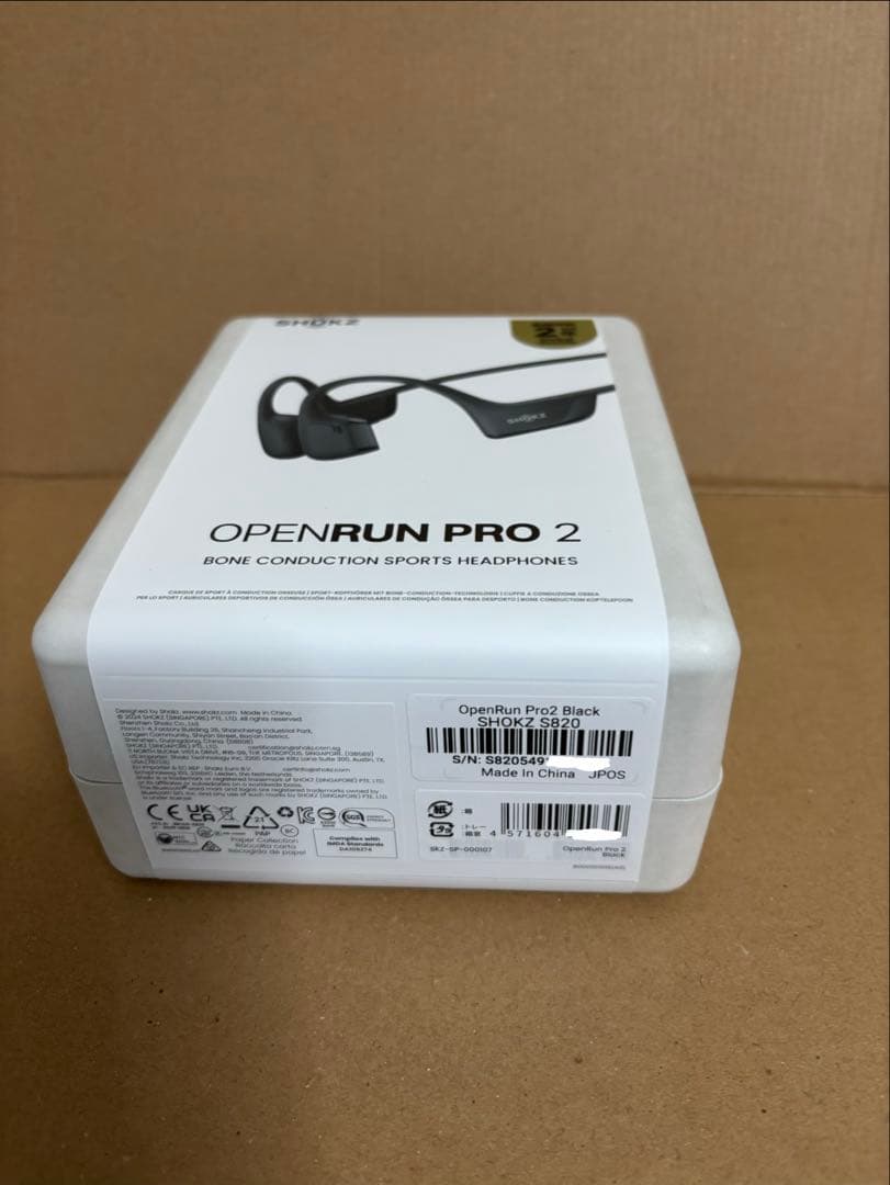 OpenRun Pro 2 標準サイズ ブラック Black New! 新品