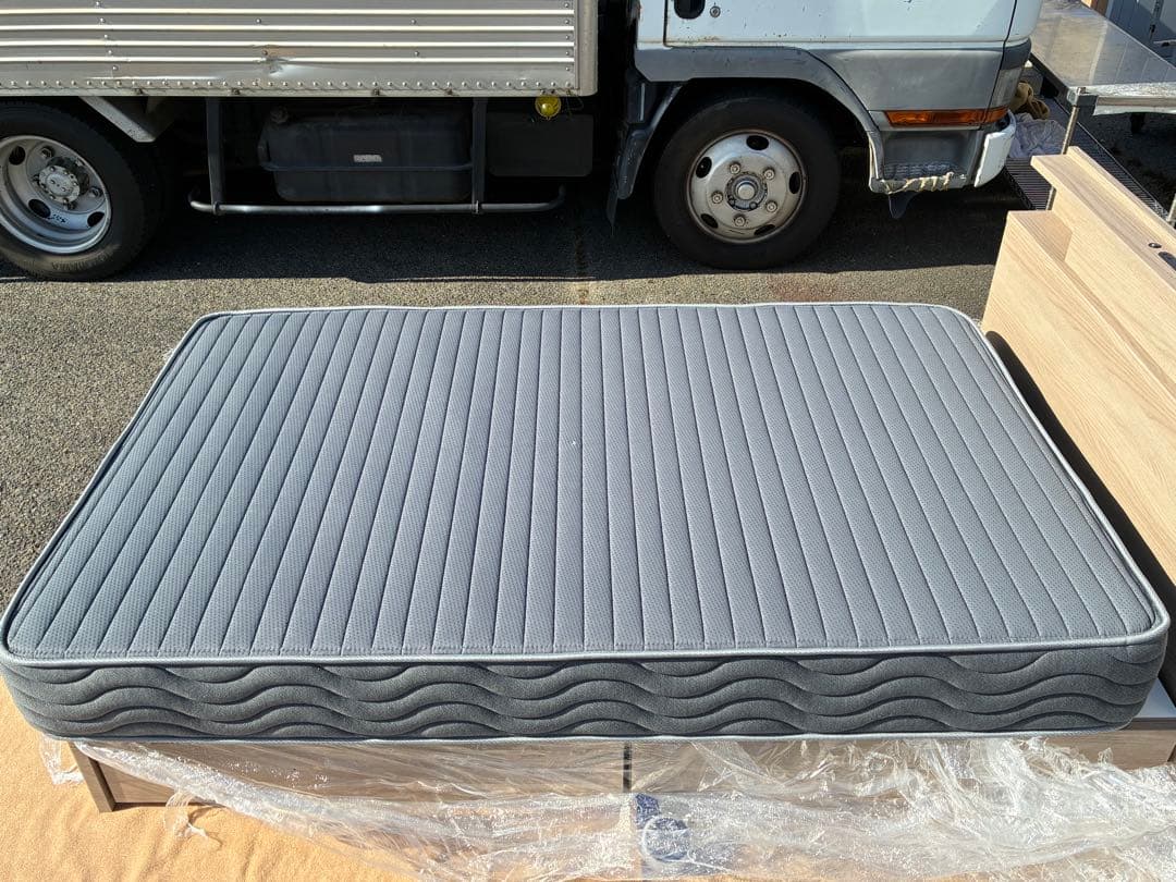 直接引取限定　ニトリ　Nスリープラグジュアリー　マットレス　ベッドフレームセット