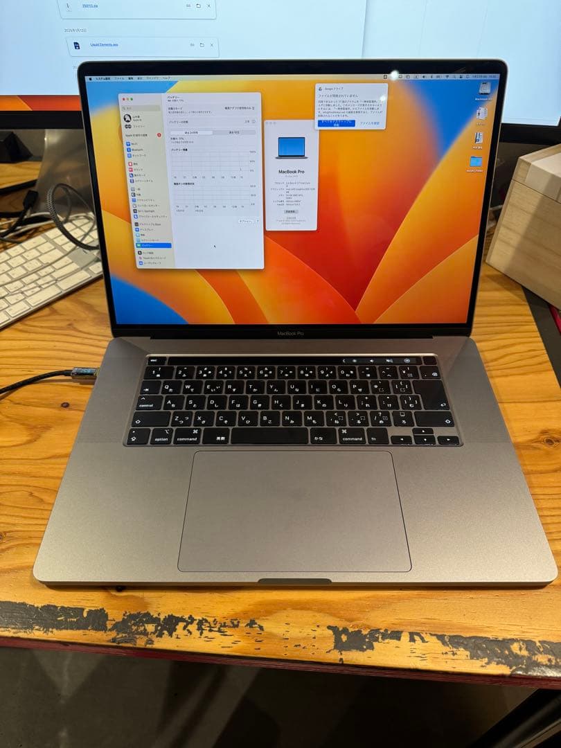 MacBook Pro 2019 16インチ　i9 64GB 1TB
