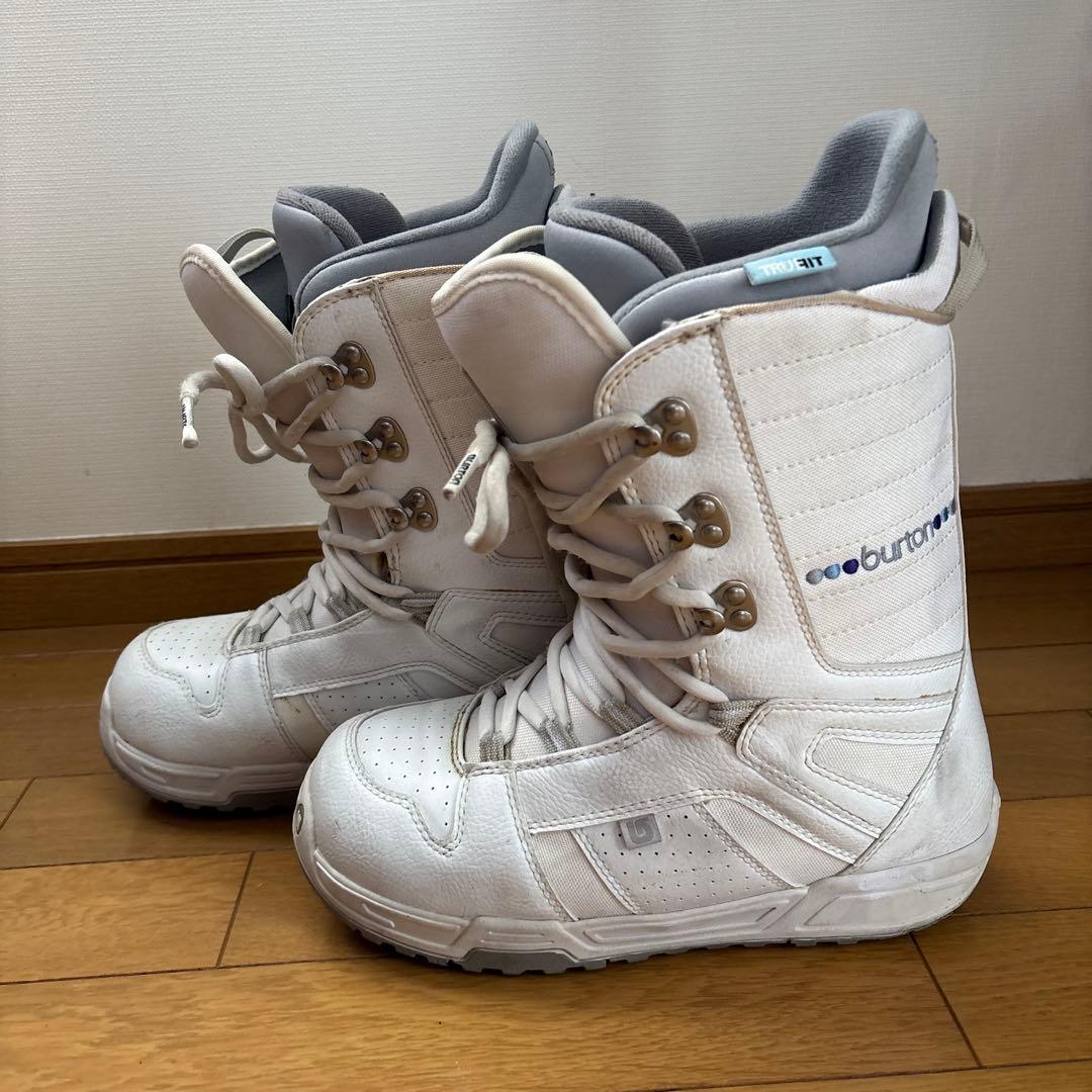 Burton バートン 25cm スノーボードブーツ白