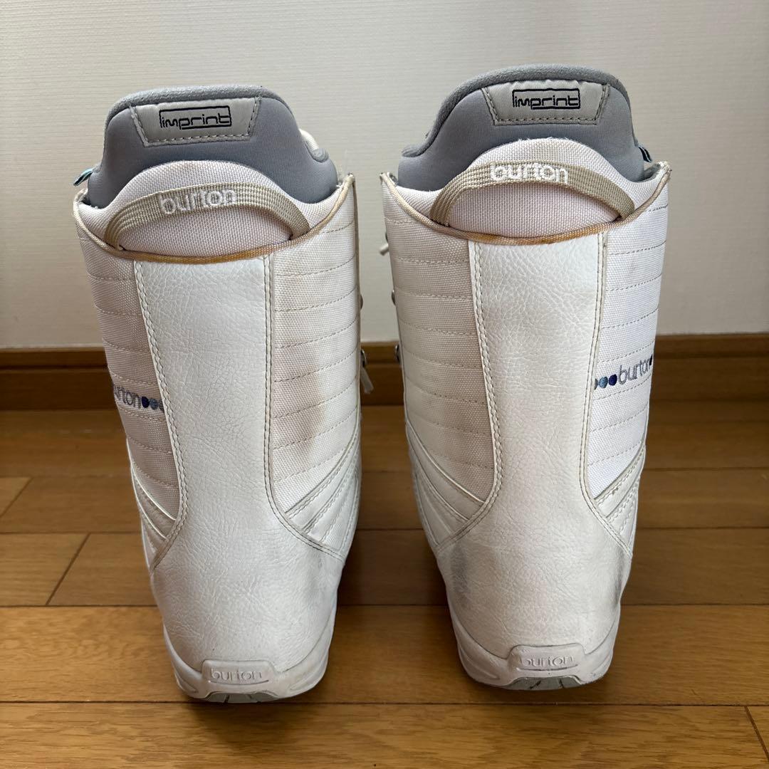 Burton バートン 25cm スノーボードブーツ白