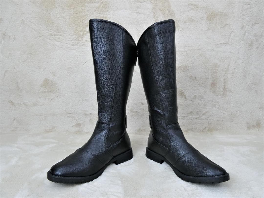 特攻ブーツ 黒 26cm /斜めカット ブラック　未使用　新品