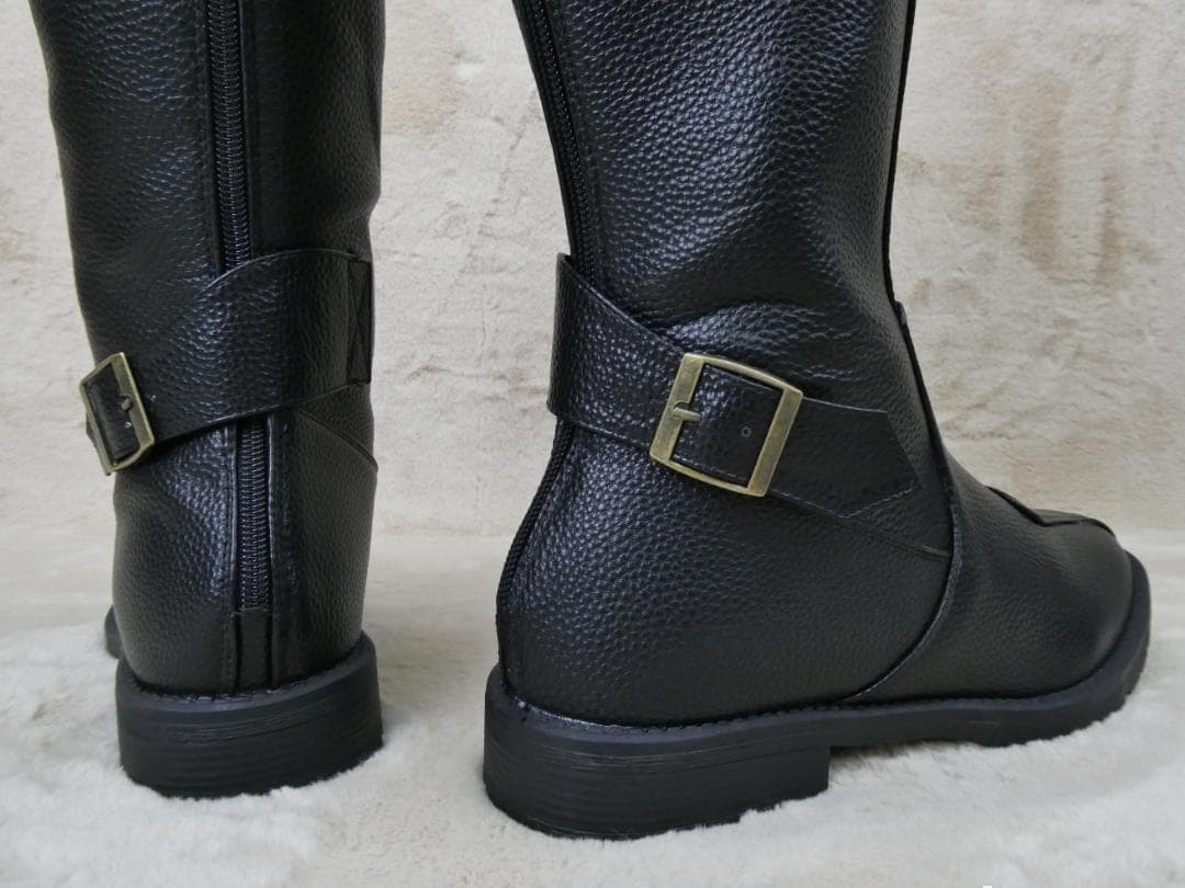 特攻ブーツ 黒 26cm /斜めカット ブラック　未使用　新品