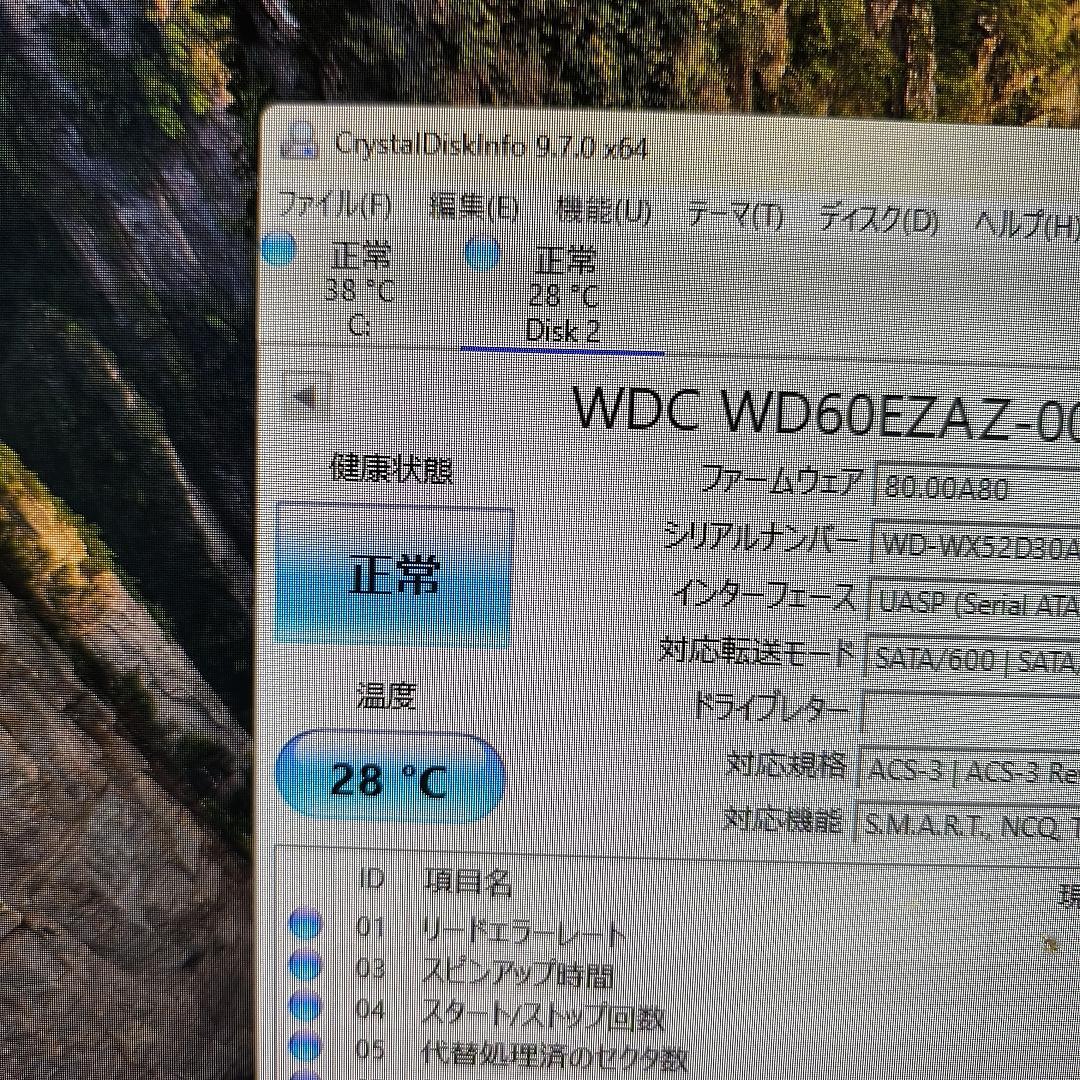 WD Blue 6TB 内蔵型ハードディスクドライブ WD60EZAZ HDD