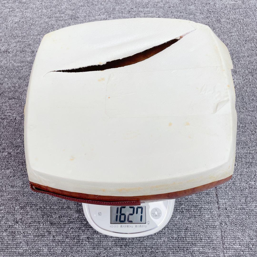 津軽三味線 花梨 一本溝 東さわり 犬皮 太棹 丸打胴 和楽器 撥 ケース付