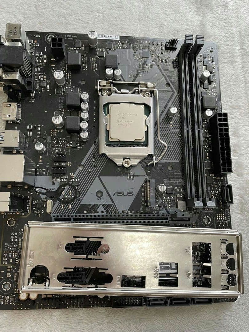 CPU intel i5 8400 asus h310m