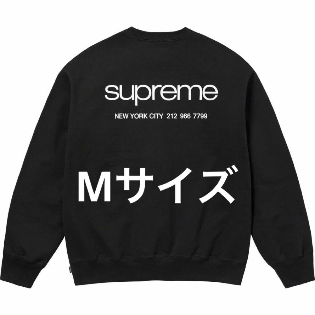 トップス Supreme Nyc Crewneck BLACK M