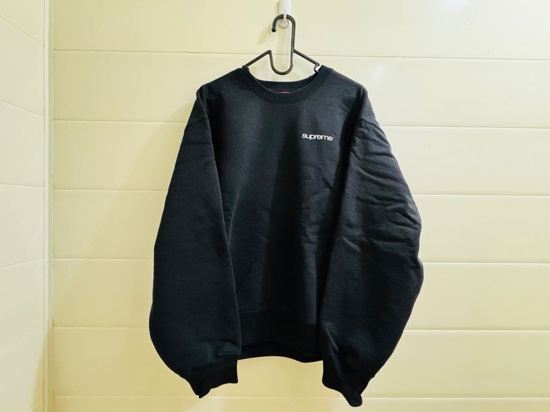トップス Supreme Nyc Crewneck BLACK M