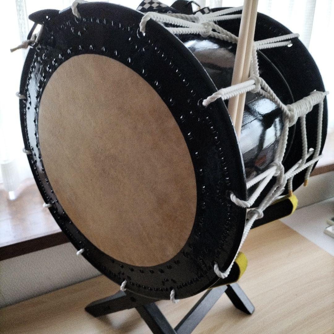 「たつ様ご依頼商品」小松太鼓店製造　1.6尺　中古良品　ストラップ・バチ付き