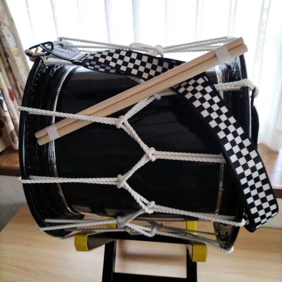 「たつ様ご依頼商品」小松太鼓店製造　1.6尺　中古良品　ストラップ・バチ付き