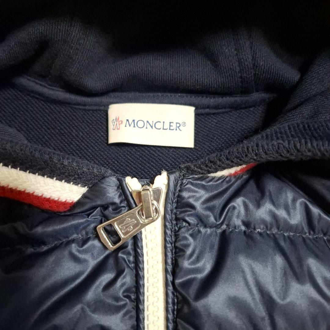 美品☆MONCLER フード付きベスト