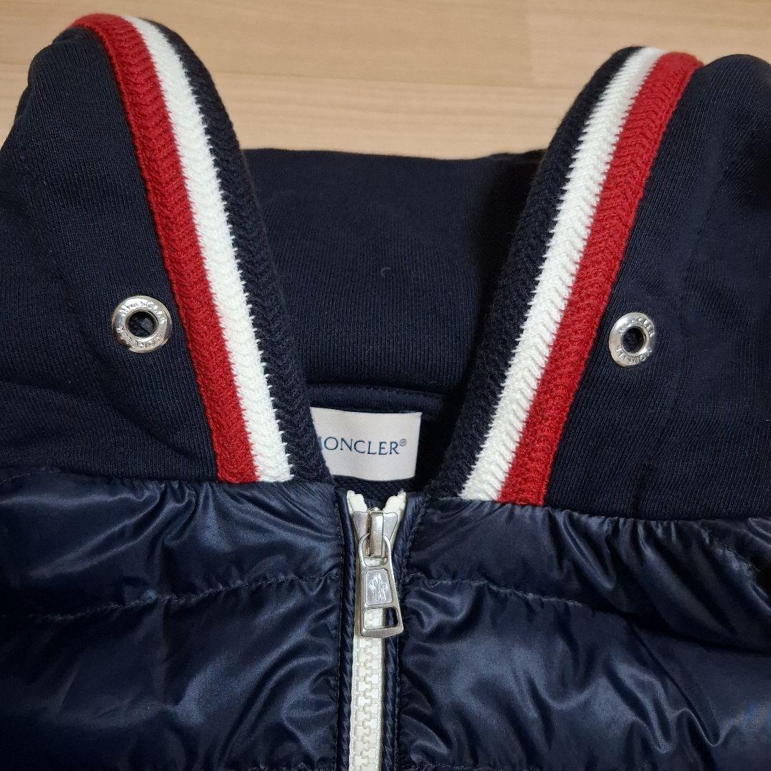 美品☆MONCLER フード付きベスト