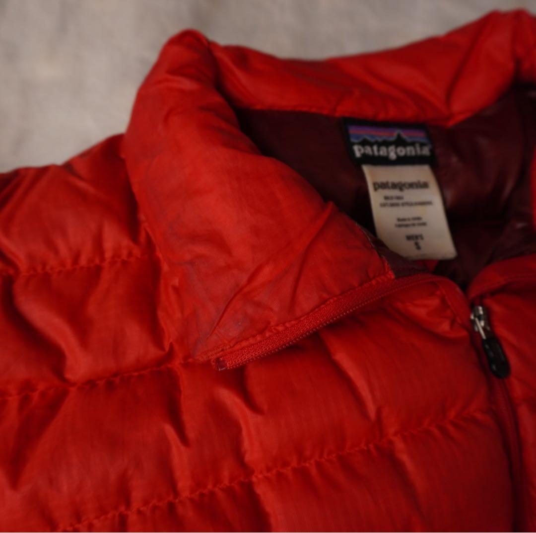 ジャケット・アウター 00s patagonia down sweater red