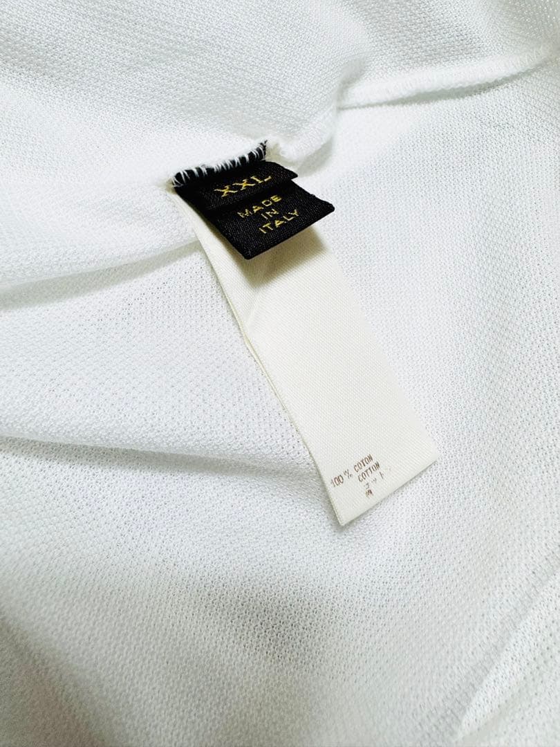 極美品 ☆Louis Vuitton☆ ルイヴィトン　ホワイトポロシャツ