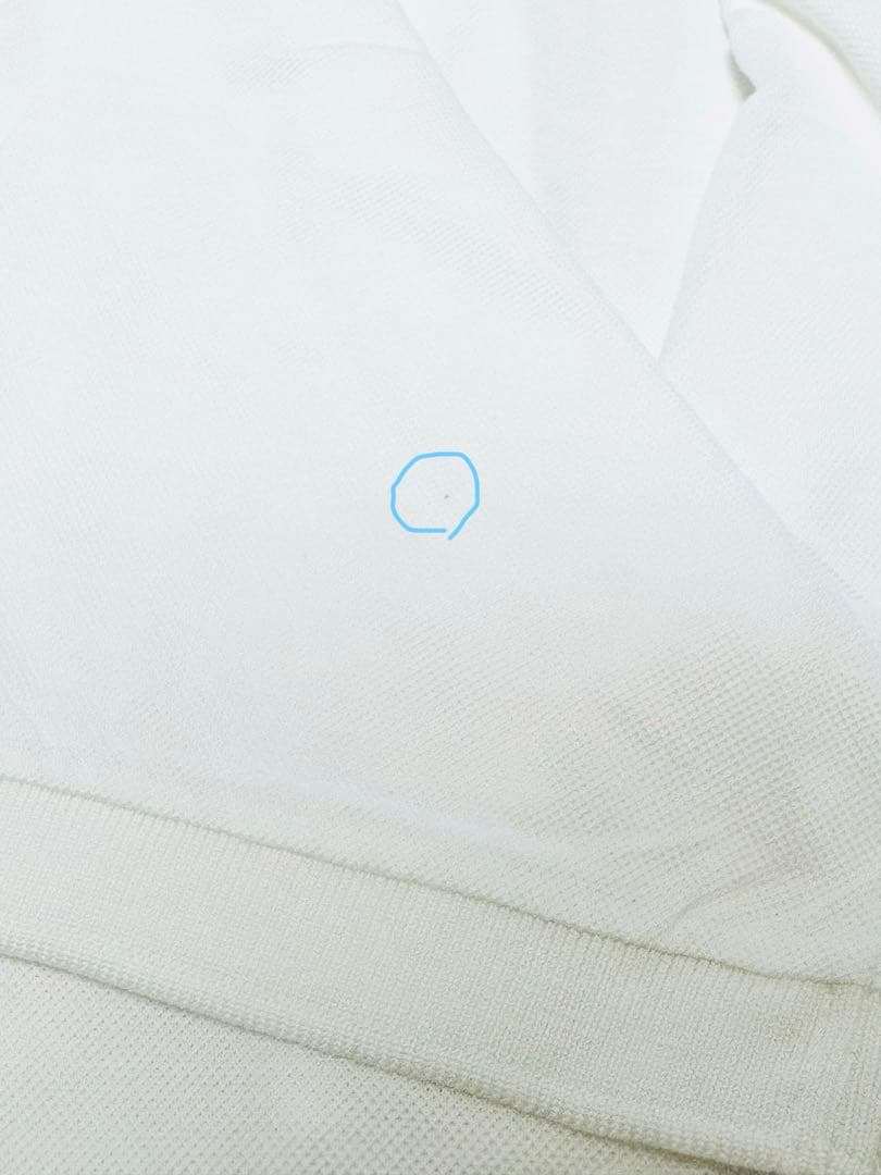 極美品 ☆Louis Vuitton☆ ルイヴィトン　ホワイトポロシャツ