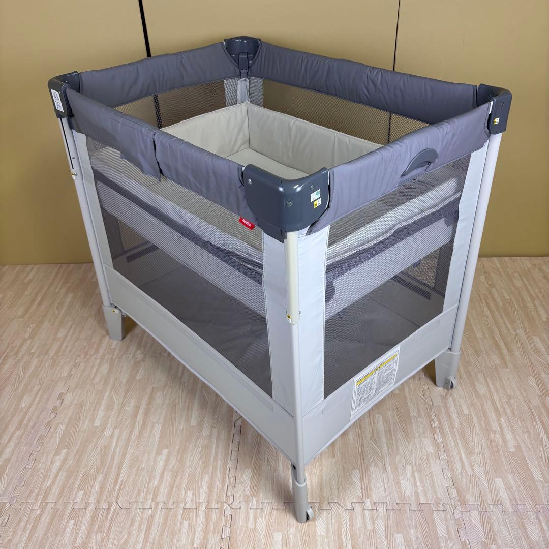 極上クリーニング済　☆極美品☆　アップリカ　ココネル　エアー　AB　グレー