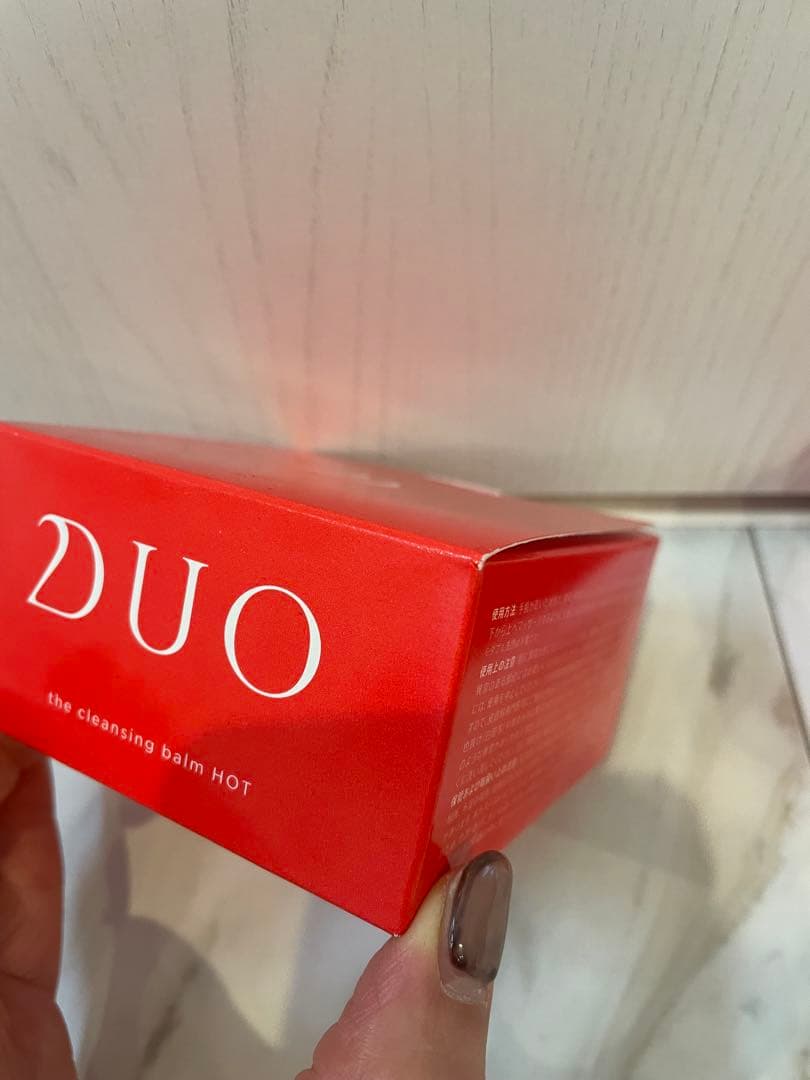 【まとめ売1つ2600円】DUO デュオ ザ クレンジングバーム 90g 赤