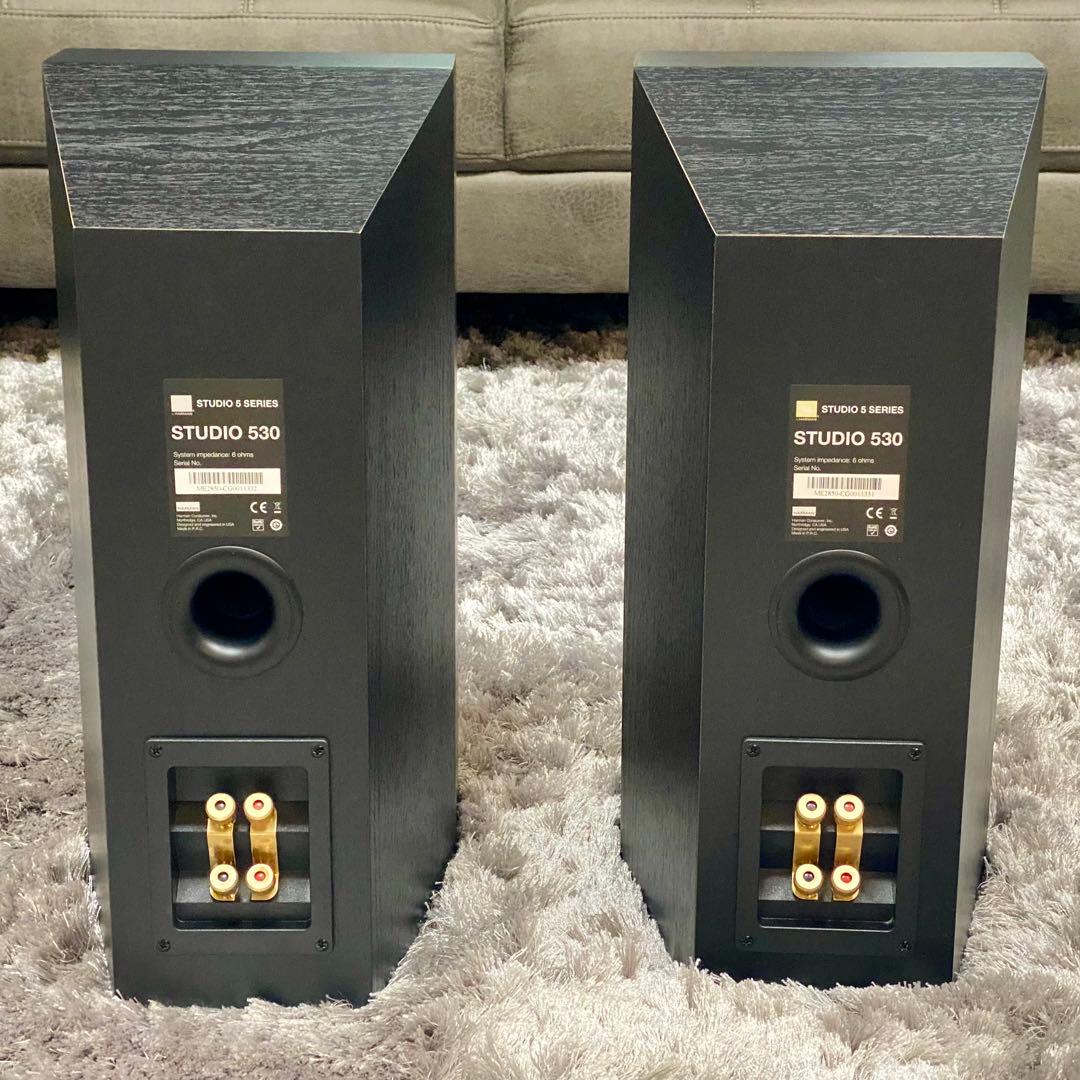 JBL Studio 530 スピーカー ブラック （ペア）