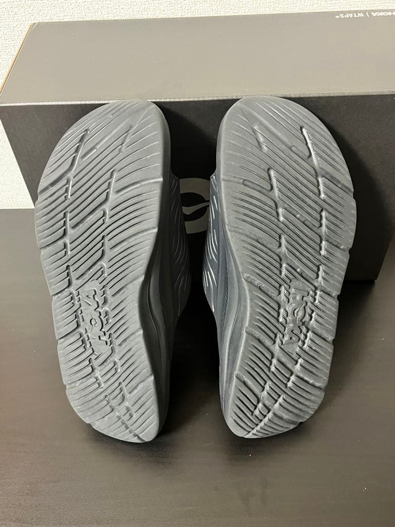 【極美品】WTAPS × Hoka Ora Luxe \"Black\" 27cm