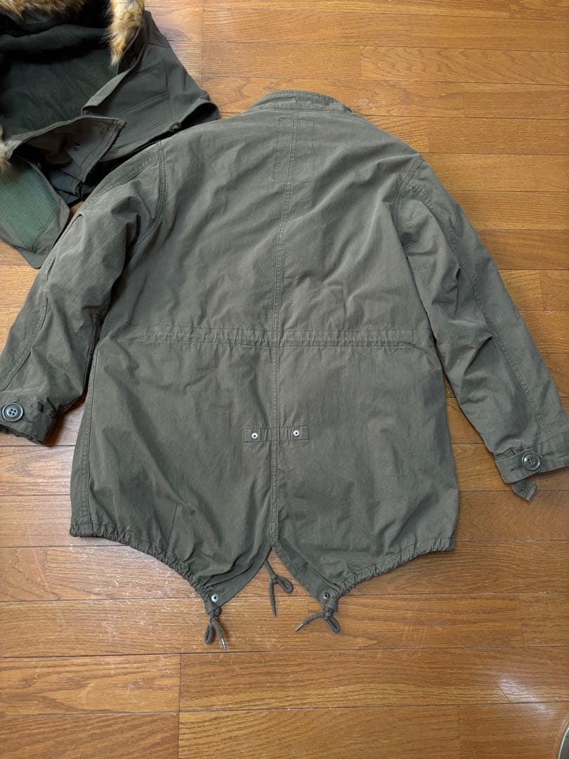 ヒューストン　m51 モッズコート　サイズXS〜S位