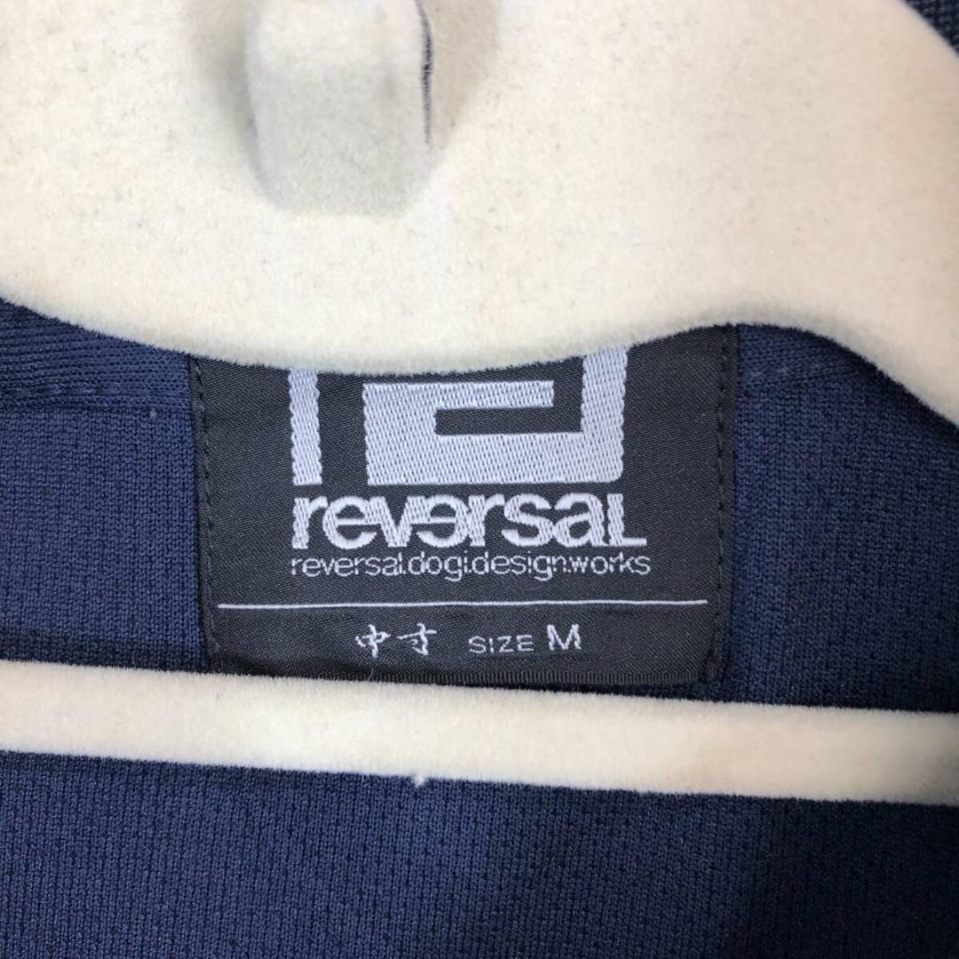 reversal 中央大学 ラグビー部 ポロシャツ 速乾 ネイビー　Mサイズ