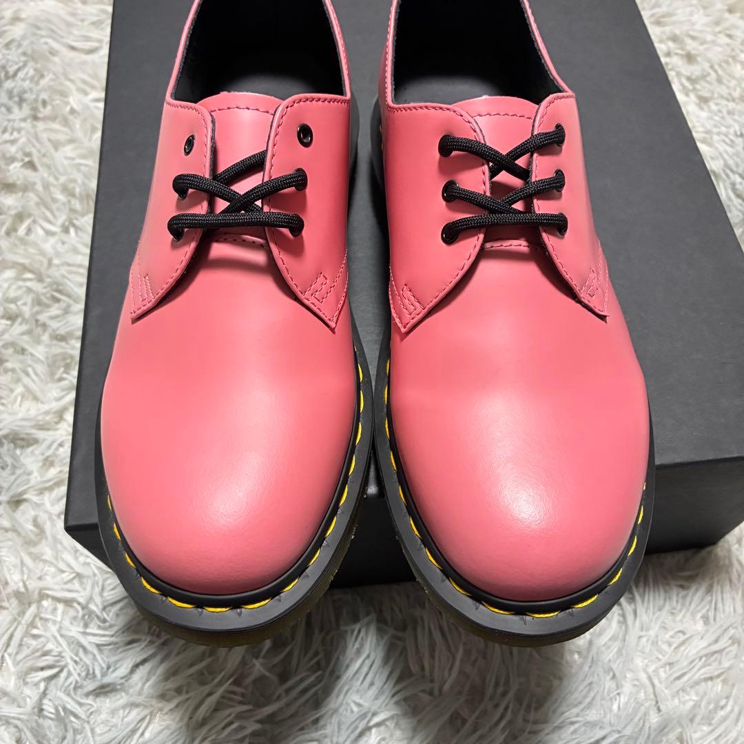 【未使用美品】Dr.Martens 本革 3ホール AW006 ピンク UK6