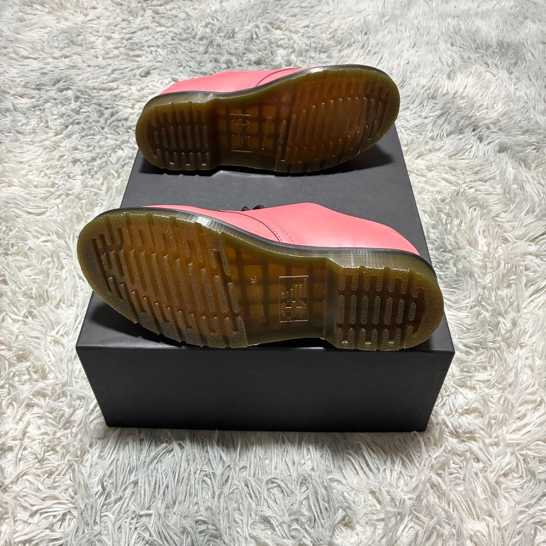 【未使用美品】Dr.Martens 本革 3ホール AW006 ピンク UK6