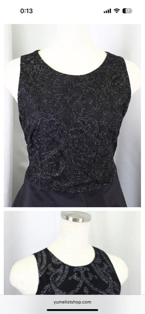 ゆめりすと　シャドーズ　演奏会用ドレス