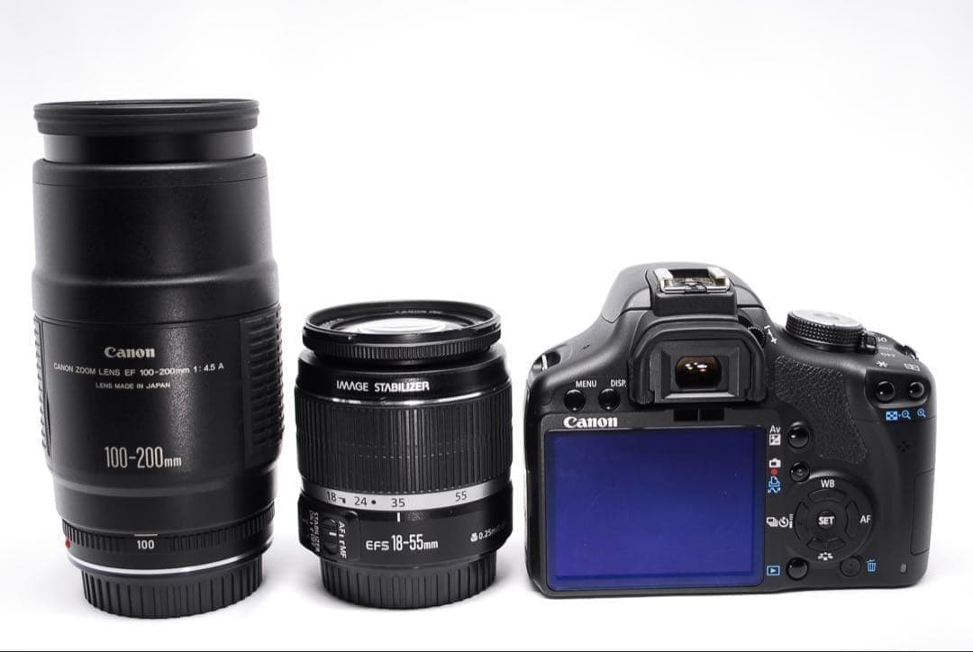 女性人気✨軽量コンパクト✨Canon EOS Kiss X3✨Wレンズセット