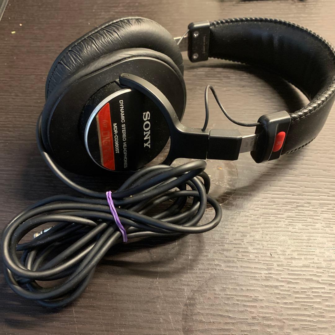 SONY MDR-CD900ST ダイナミックステレオヘッドフォン