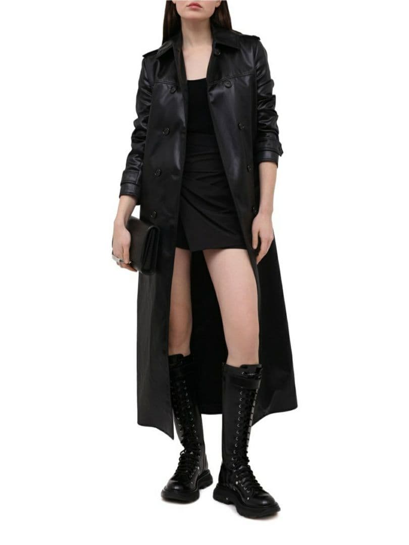 AlexanderMcQueen リボンモチーフ ショートパンツ スカート風 黒