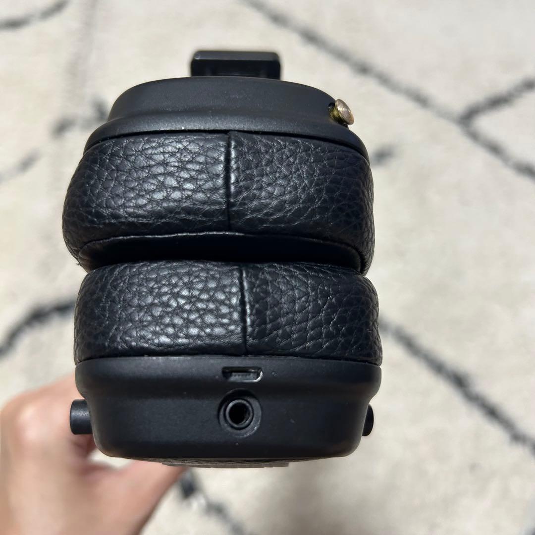 Marshall ワイヤレスヘッドホン ブラック　III