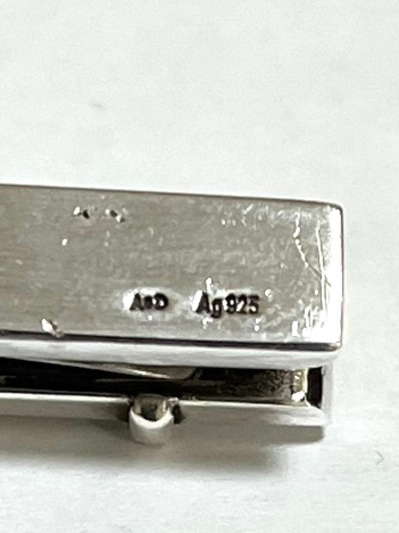 ⭐︎値下げ⭐︎エルメスHERMES ネクタイピン 925 シルバー ※注 曲がりあり