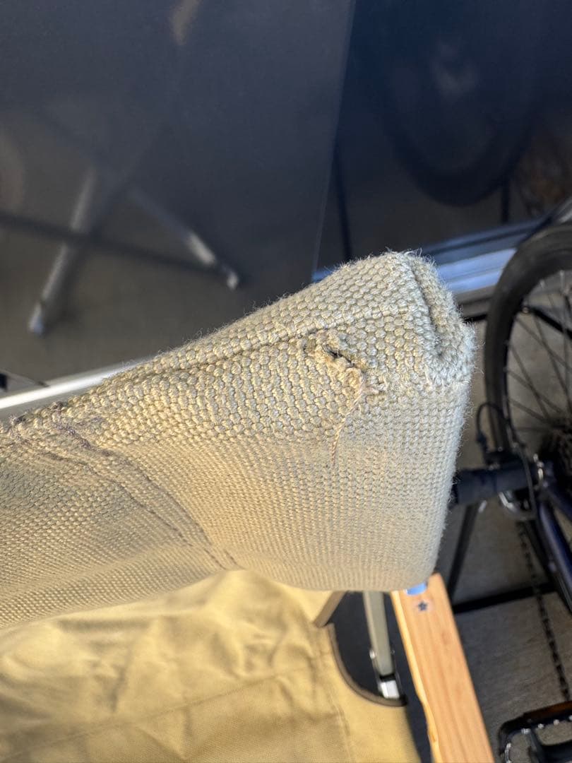  Peak スノーピークローチェア30カーキ 2脚セットクッション付き