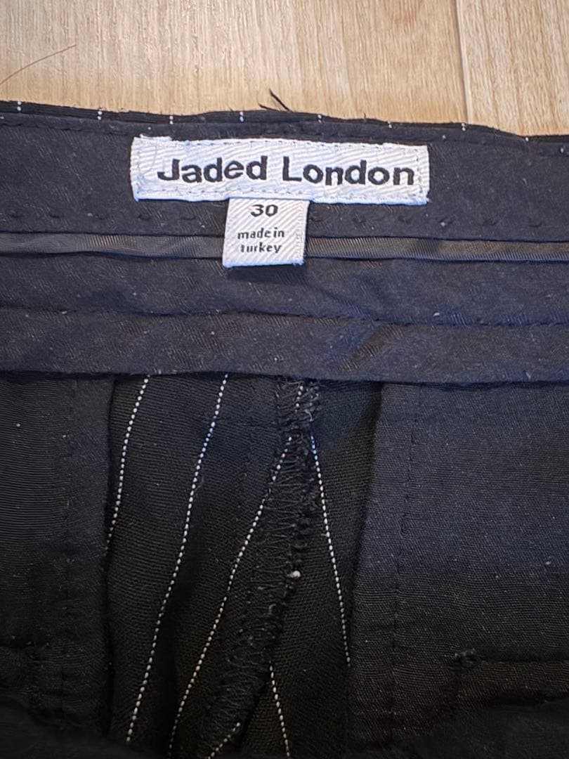 jadedlondon スタックブーツカットスーツパンツ