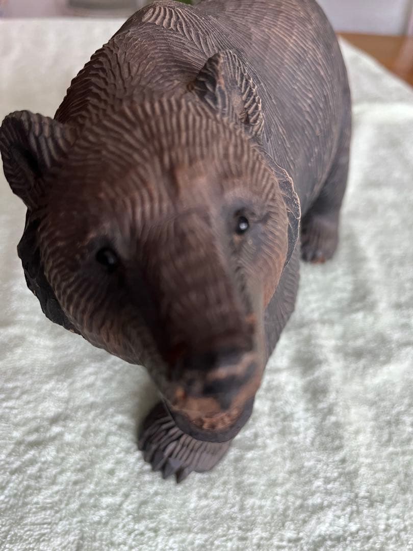 マ*ー様 北雪作　茂木多喜治　木彫り熊　北海道　八雲　骨董品