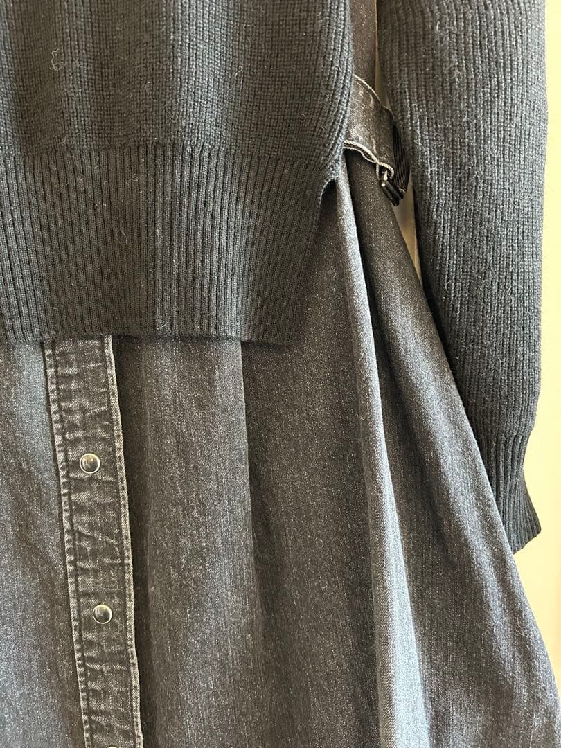 サカイ　sacai ドッキングワンピース