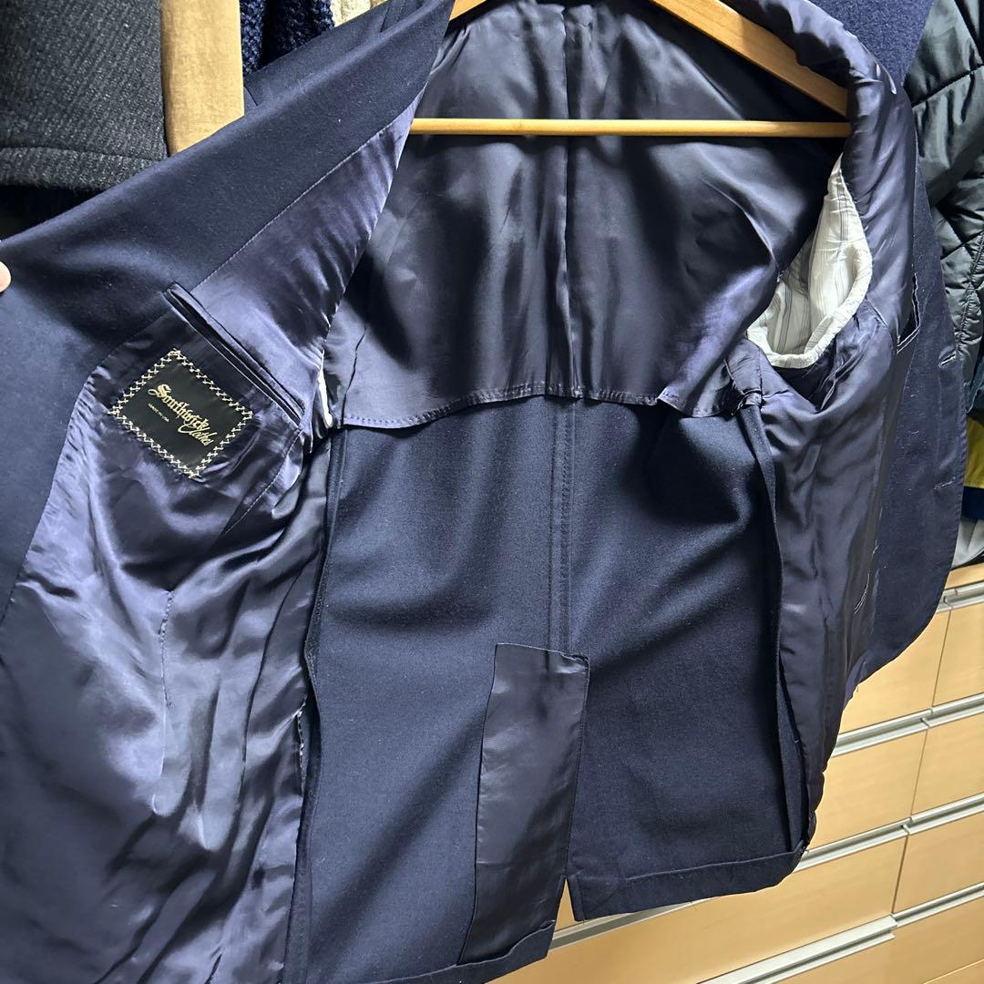 サウスウィック ケンブリッジ ネイビーブレザー 紺ブレ 38SH