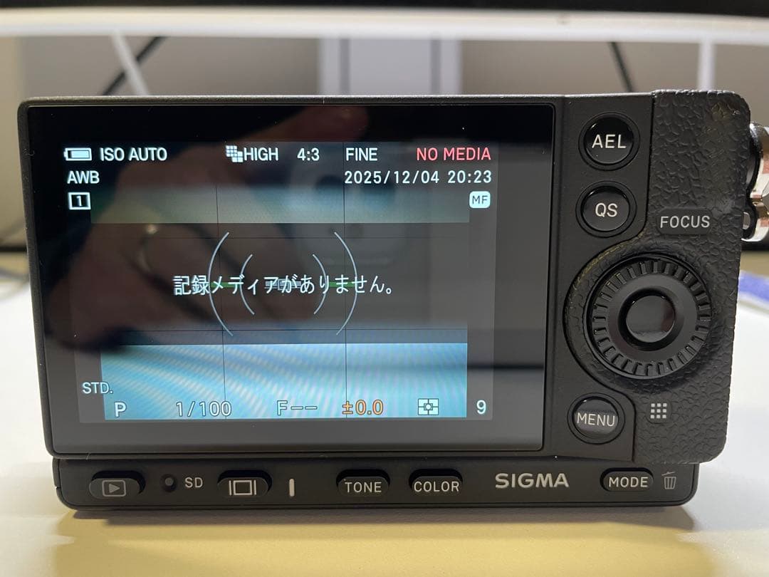 【美品】SIGMA fp ボディ